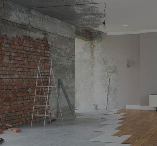 Renovierung von einem Wohnzimmer